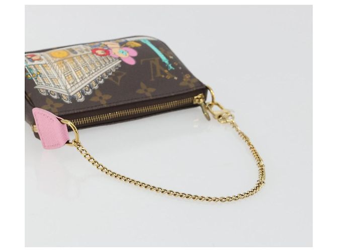 LOUIS VUITTON Vivienne Mini Pochette Accessoires Pouch M81760 LV Auth 193793M Monogram - view 7