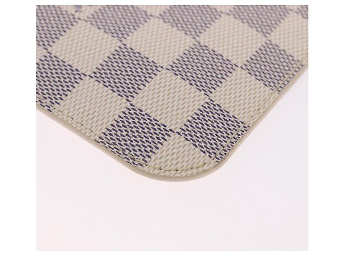 LOUIS VUITTON Damier Azur Neverfull MM Pouch Pouch LV Auth 195608V - vista 16