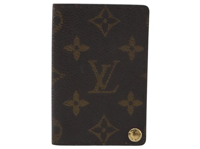 LOUIS VUITTON Monogram Porto Cartes Crdit Pression Card Case M60937 Auth 192559 - view 13