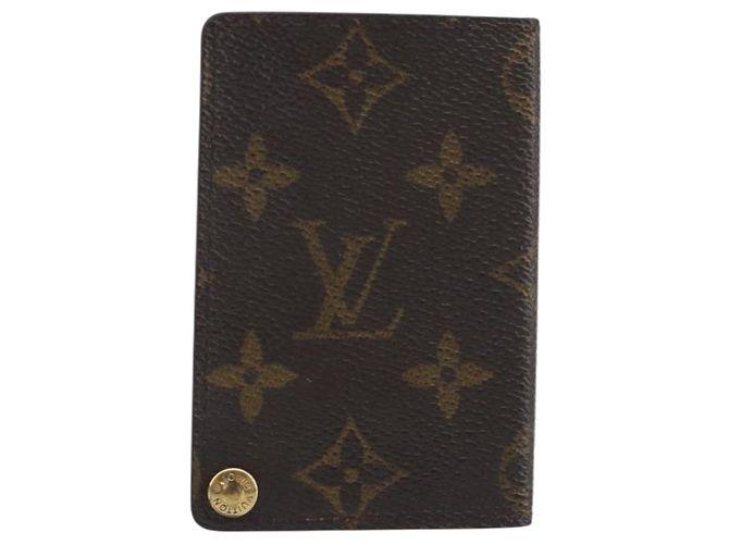 LOUIS VUITTON Monogram Porto Cartes Crdit Pression Card Case M60937 Auth 192559 - view 2