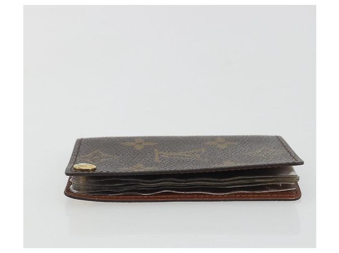 LOUIS VUITTON Monogram Porto Cartes Crdit Pression Card Case M60937 Auth 192559 - view 3
