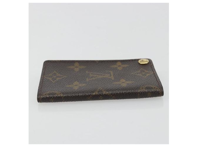 LOUIS VUITTON Monogram Porto Cartes Crdit Pression Card Case M60937 Auth 192559 - view 4