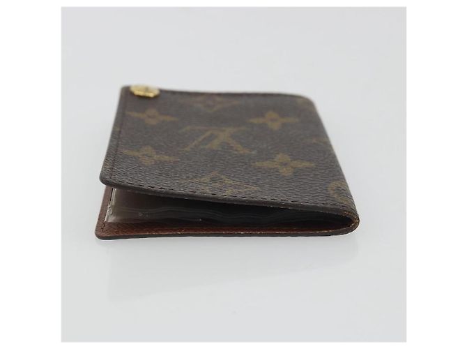 LOUIS VUITTON Monogram Porto Cartes Crdit Pression Card Case M60937 Auth 192559 - view 5