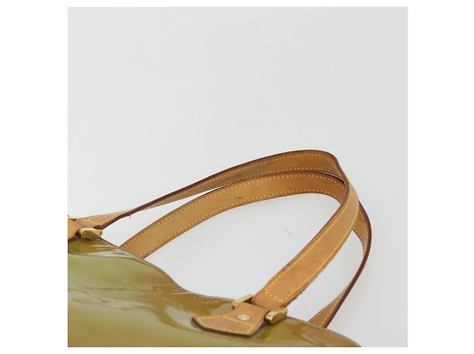 LOUIS VUITTON Monogram Vernis Houston Hand Bag Baby Blue M91005 LV Auth hk3940 Blu chiaro - vista 14