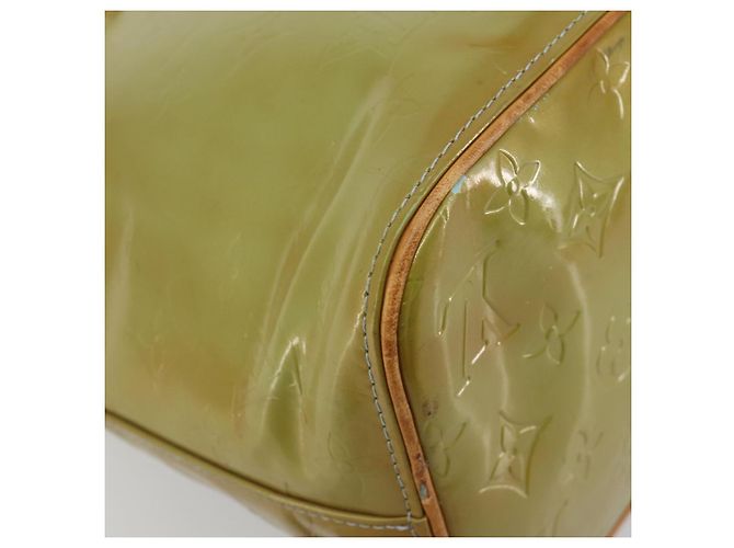 LOUIS VUITTON Monogram Vernis Houston Hand Bag Baby Blue M91005 LV Auth hk3940 Blu chiaro - vista 17