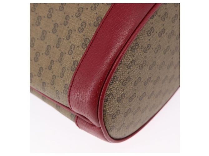 Borsa GUCCI Micro GG Supreme x Doraemon Fujiko-Pro PVC Beige 655597 Auth 193779SM D'oro - vista 15