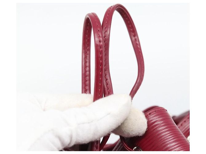 LOUIS VUITTON Borsa a tracolla Epi Petit Noe Fuchsia M40676 LV Auth 194705SAV Fuschia - vista 10