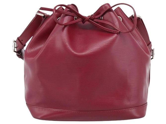 LOUIS VUITTON Borsa a tracolla Epi Petit Noe Fuchsia M40676 LV Auth 194705SAV Fuschia - vista 13