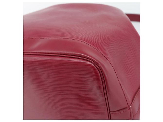 LOUIS VUITTON Borsa a tracolla Epi Petit Noe Fuchsia M40676 LV Auth 194705SAV Fuschia - vista 15