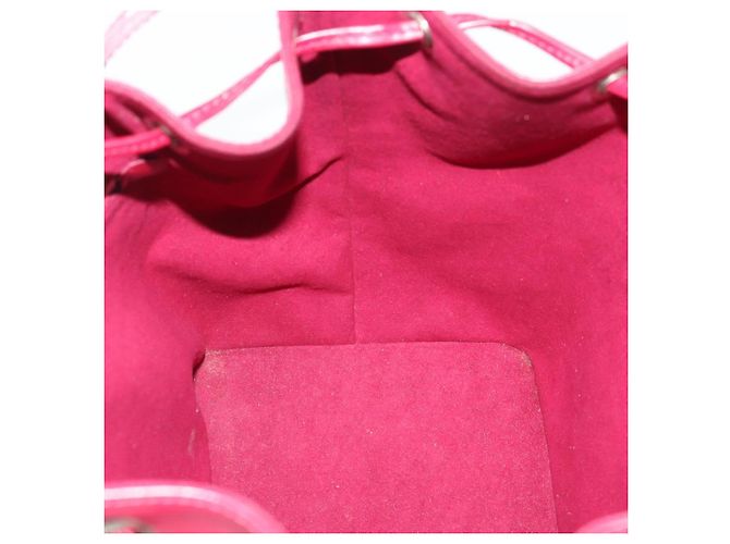 LOUIS VUITTON Borsa a tracolla Epi Petit Noe Fuchsia M40676 LV Auth 194705SAV Fuschia - vista 17