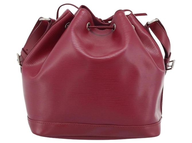 LOUIS VUITTON Borsa a tracolla Epi Petit Noe Fuchsia M40676 LV Auth 194705SAV Fuschia - vista 2
