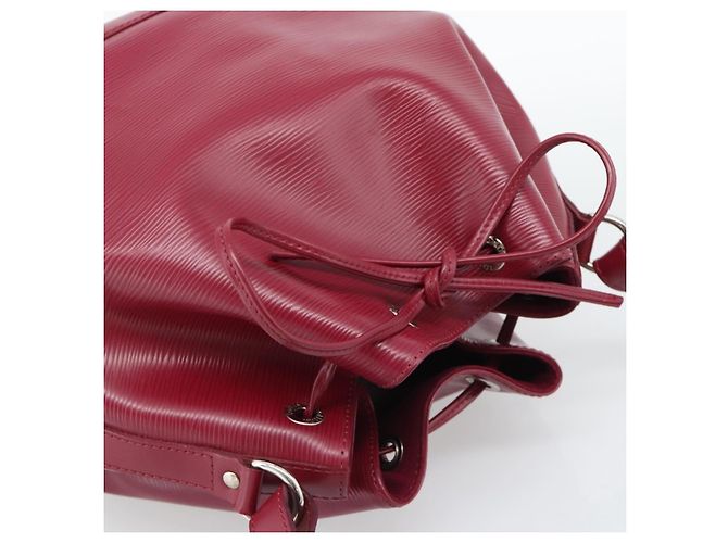 LOUIS VUITTON Borsa a tracolla Epi Petit Noe Fuchsia M40676 LV Auth 194705SAV Fuschia - vista 6