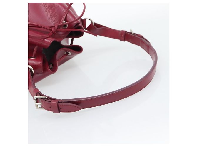 LOUIS VUITTON Borsa a tracolla Epi Petit Noe Fuchsia M40676 LV Auth 194705SAV Fuschia - vista 7