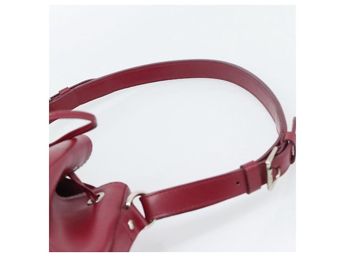 LOUIS VUITTON Borsa a tracolla Epi Petit Noe Fuchsia M40676 LV Auth 194705SAV Fuschia - vista 8