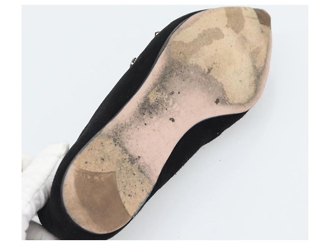 Scarpe PRADA Suede Brown Auth 193714M Marrone - vista 19