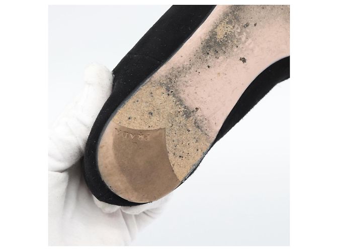 Scarpe PRADA Suede Brown Auth 193714M Marrone - vista 21