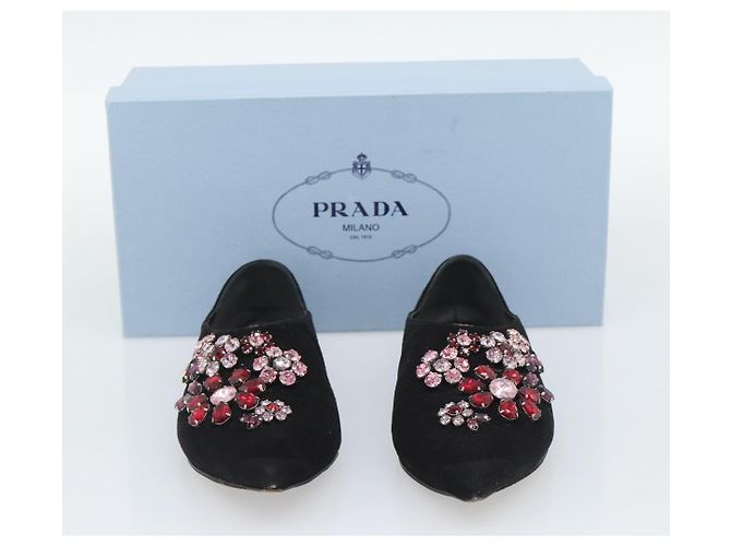 Scarpe PRADA Suede Brown Auth 193714M Marrone - vista 26
