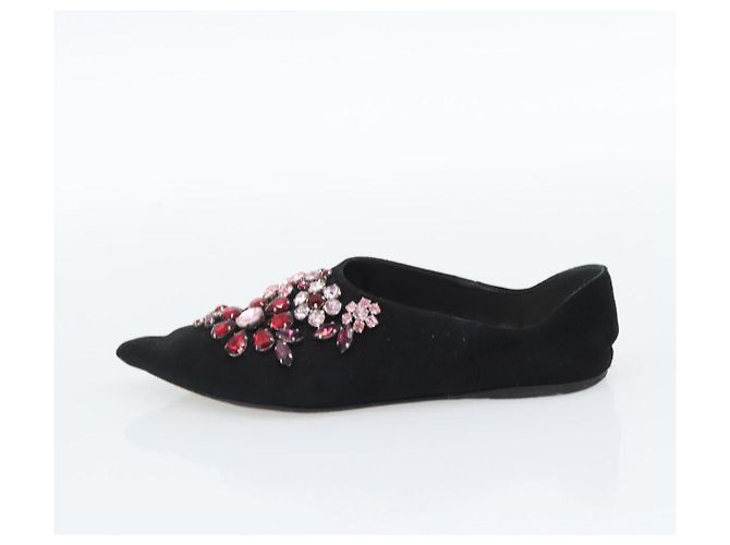 Scarpe PRADA Suede Brown Auth 193714M Marrone - vista 5