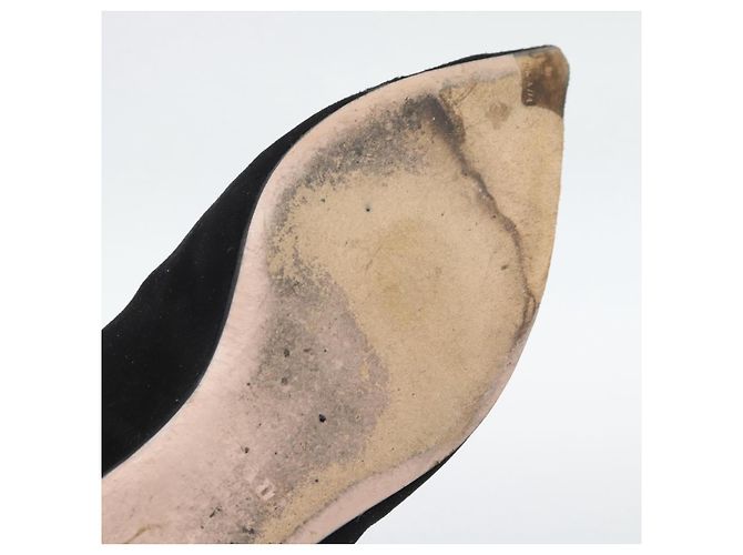 Scarpe PRADA Suede Brown Auth 193714M Marrone - vista 9