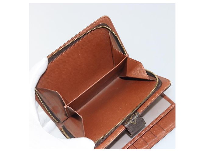 LOUIS VUITTON Monogram Porto Papie Zip Wallet M61207 LV Auth bs36654 Monogramma - vista 11