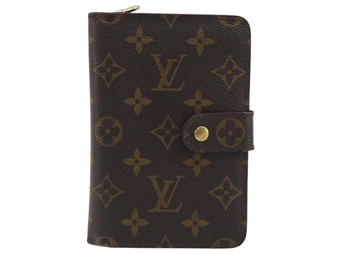 LOUIS VUITTON Monogram Porto Papie Zip Wallet M61207 LV Auth bs36654 Monogramma - vista 13