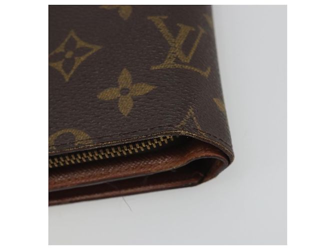 LOUIS VUITTON Monogram Porto Papie Zip Wallet M61207 LV Auth bs36654 Monogramma - vista 15