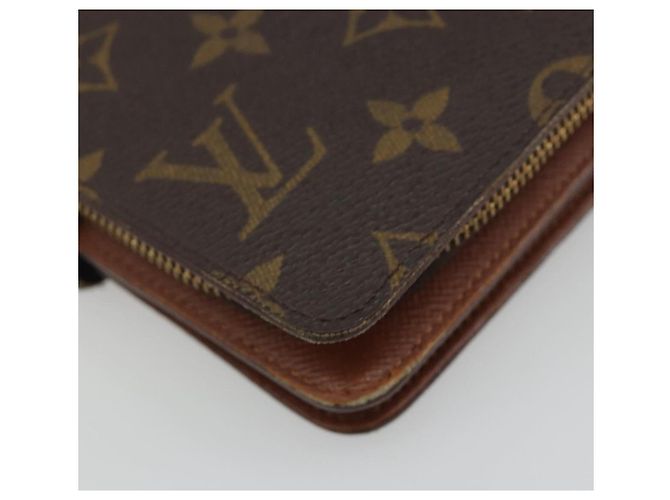 LOUIS VUITTON Monogram Porto Papie Zip Wallet M61207 LV Auth bs36654 Monogramma - vista 16