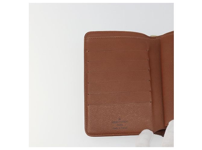 LOUIS VUITTON Monogram Porto Papie Zip Wallet M61207 LV Auth bs36654 Monogramma - vista 19