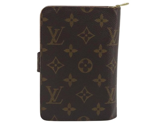 LOUIS VUITTON Monogram Porto Papie Zip Wallet M61207 LV Auth bs36654 Monogramma - vista 2