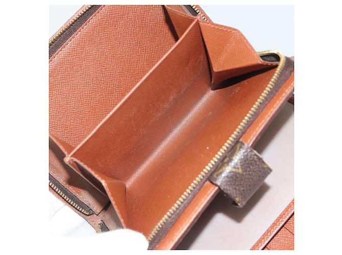 LOUIS VUITTON Monogram Porto Papie Zip Wallet M61207 LV Auth bs36654 Monogramma - vista 23