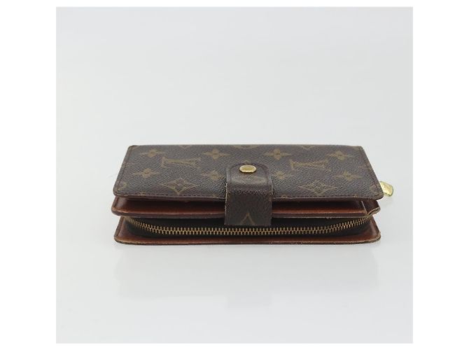 LOUIS VUITTON Monogram Porto Papie Zip Wallet M61207 LV Auth bs36654 Monogramma - vista 3