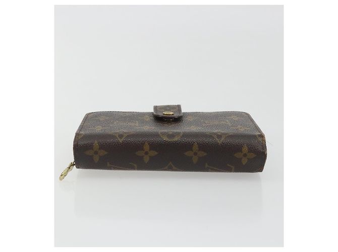 LOUIS VUITTON Monogram Porto Papie Zip Wallet M61207 LV Auth bs36654 Monogramma - vista 4