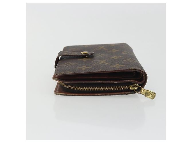 LOUIS VUITTON Monogram Porto Papie Zip Wallet M61207 LV Auth bs36654 Monogramma - vista 5