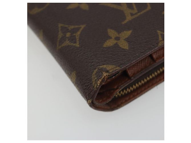 LOUIS VUITTON Monogram Porto Papie Zip Wallet M61207 LV Auth bs36654 Monogramma - vista 7