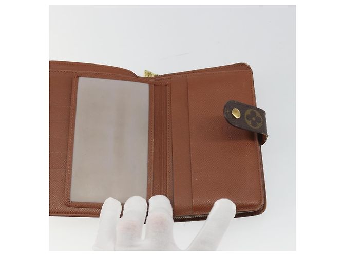 LOUIS VUITTON Monogram Porto Papie Zip Wallet M61207 LV Auth bs36654 Monogramma - vista 9