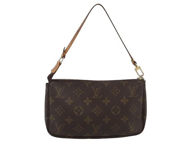 LOUIS VUITTON Monogram Pochette Accessoires Pouch M51980 LV Auth bs36516 Monogramma - vista 2