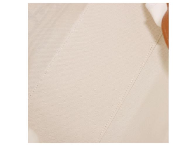Vivienne Westwood Hand Bag Canvas Brown White Auth 195190V - view 10