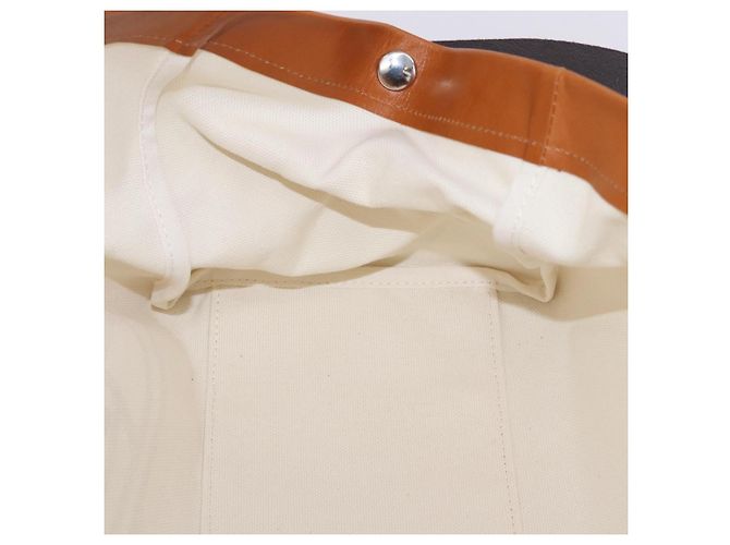 Vivienne Westwood Hand Bag Canvas Brown White Auth 195190V - view 11
