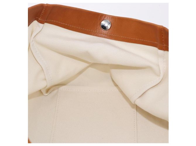 Vivienne Westwood Hand Bag Canvas Brown White Auth 195190V - view 12