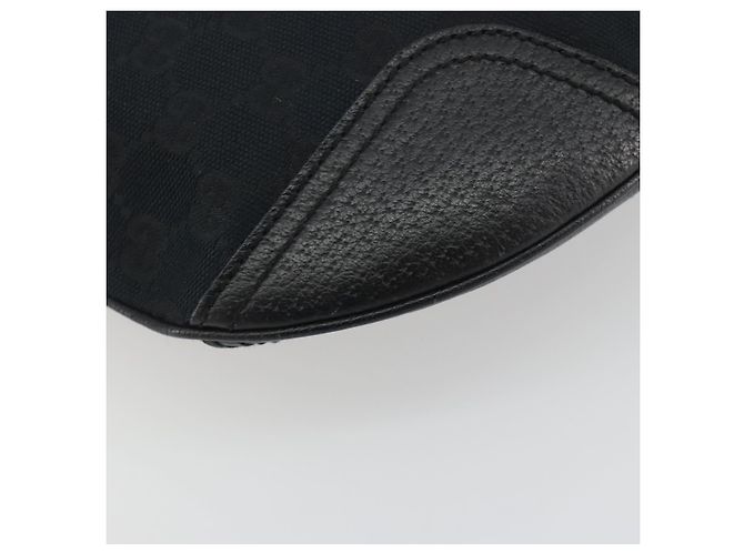 Borsa a spalla GUCCI GG Canvas Pretty Nero Oro 162895 Auth am12235V D'oro - vista 14