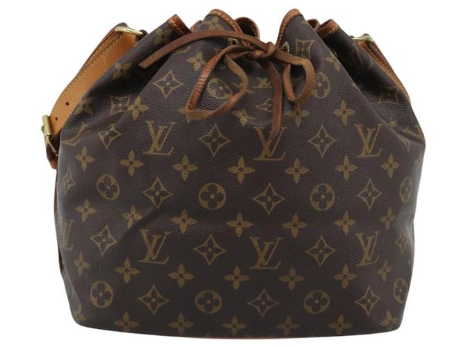 LOUIS VUITTON Monogram Petit Noe Shoulder Bag M42226 LV Auth 195303A Monogramma - vista 13
