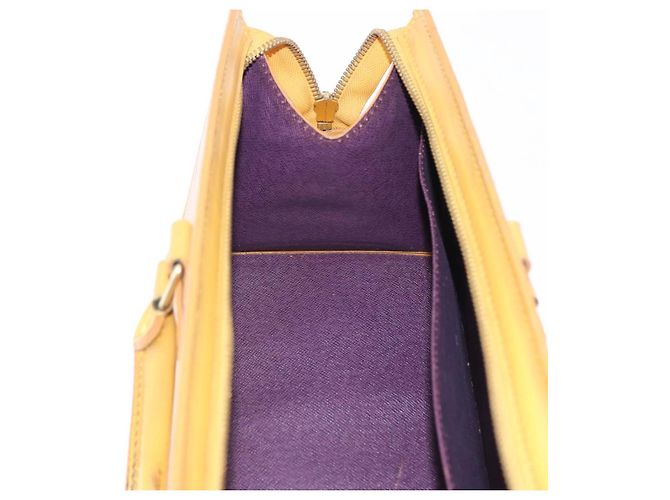 LOUIS VUITTON Epi Sac Triangle Hand Bag Yellow M52099 LV Auth 195299 Giallo - vista 19