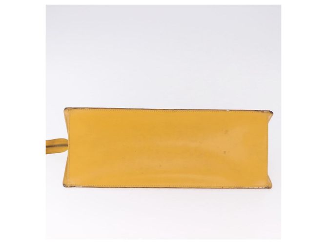 LOUIS VUITTON Epi Sac Triangle Hand Bag Yellow M52099 LV Auth 195299 Giallo - vista 5