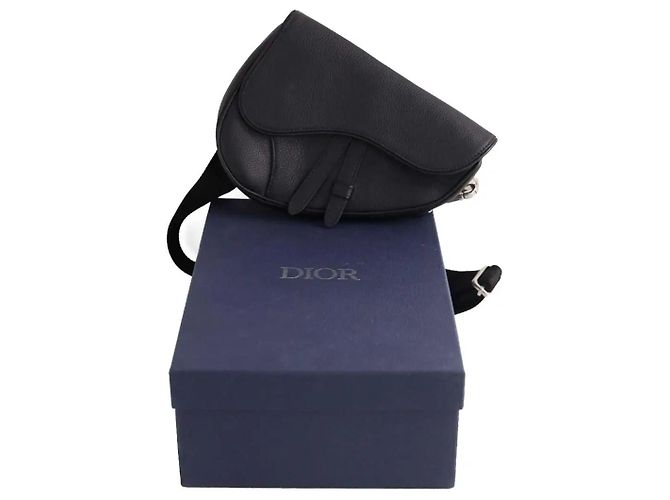 Dior Marsupio saddle da uomo nero - vista 6
