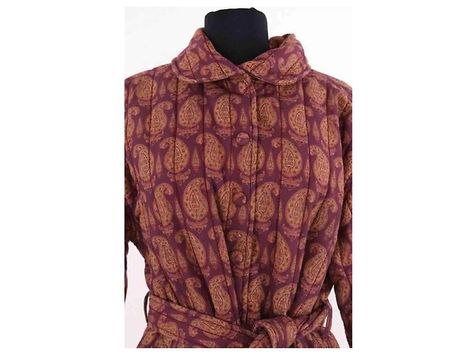 Autre Marque Chaqueta Maria de la Orden de algodón violeta M Púrpura - vista 2
