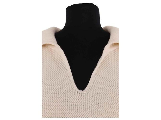 Autre Marque Jersey Molli de lana ecru M Crudo - vista 2