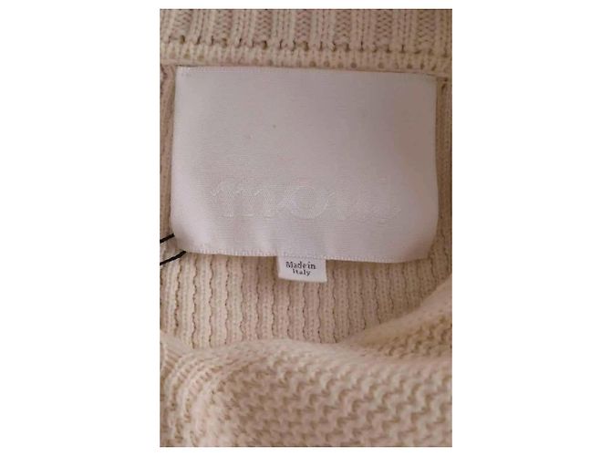 Autre Marque Jersey Molli de lana ecru M Crudo - vista 5