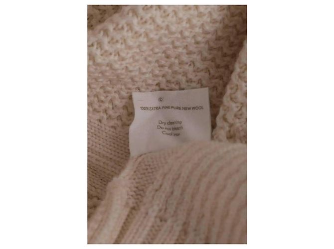 Autre Marque Jersey Molli de lana ecru M Crudo - vista 6