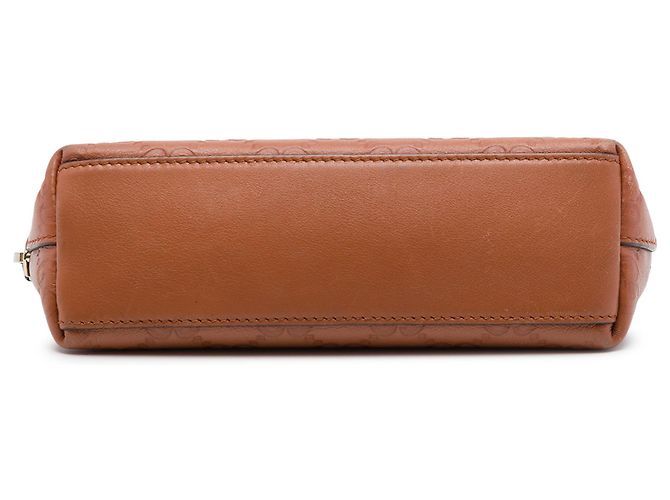 Pochette Gucci Guccissima marron - vue 3