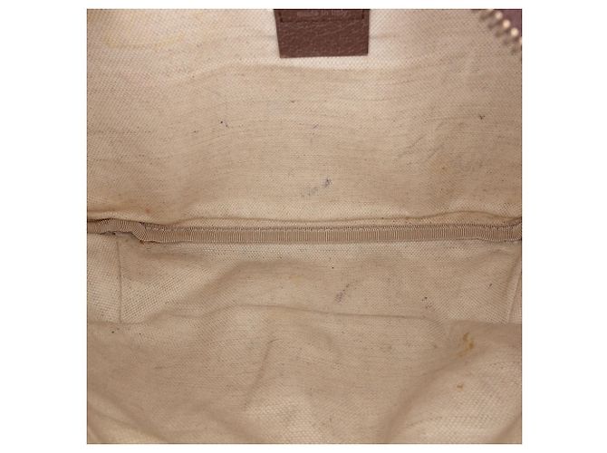 Borsetta cintura Gucci GG Supreme Courrier Web Beige - vista 4